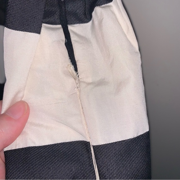 Settantotto Zerotto Gray and Black Fit and Flare Mini Dress S - Picture 8 of 9